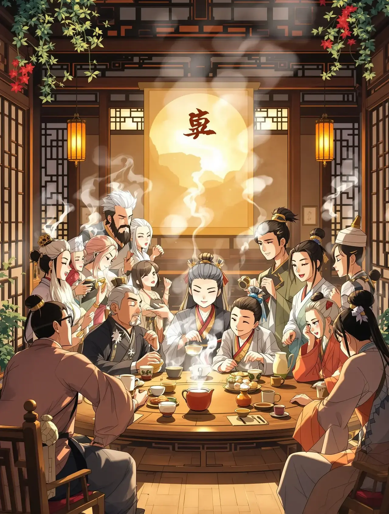 江湖茶话会 漫画封面